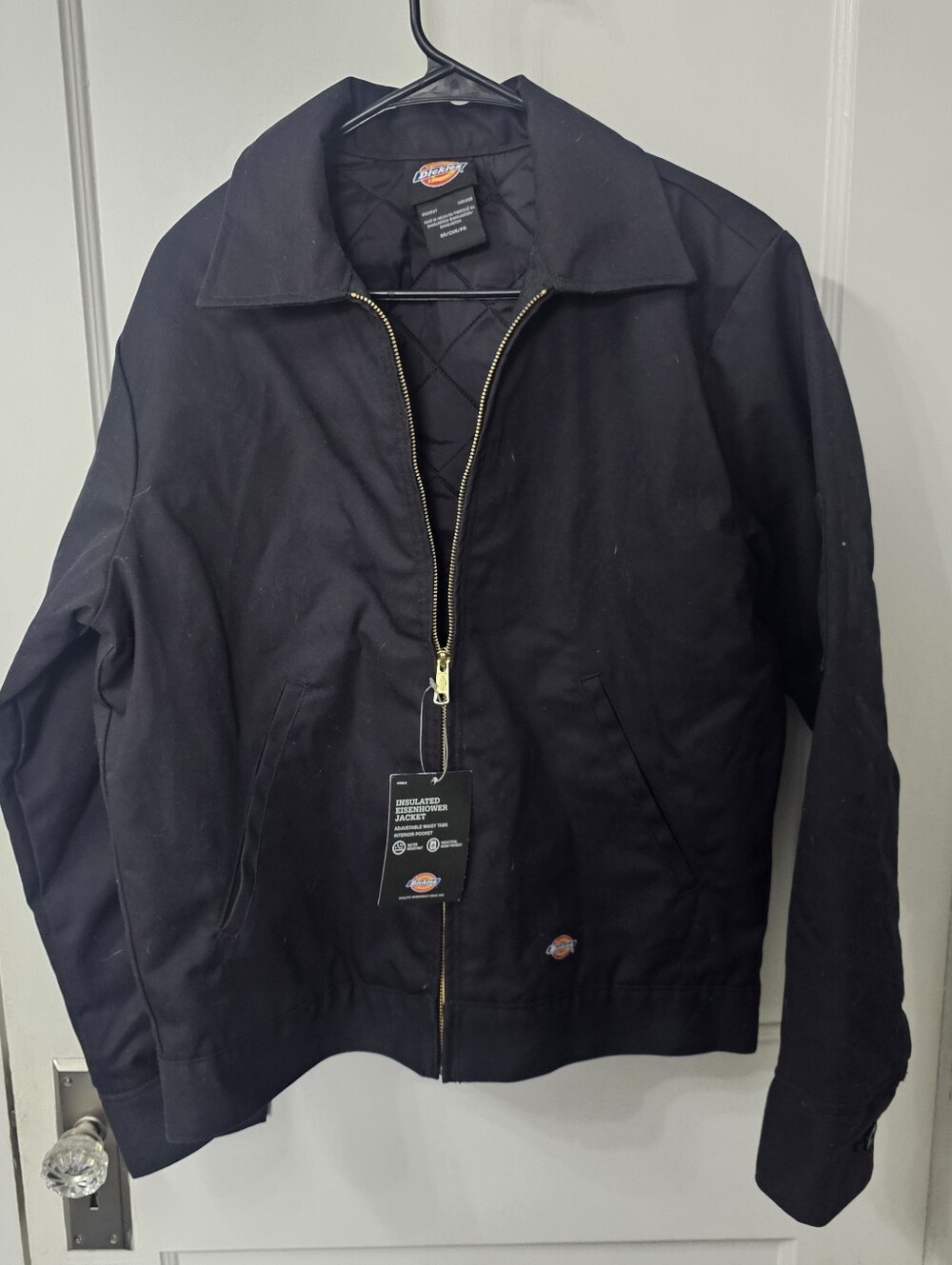 NWT Dickies Quilted Zip Up Jacket Sz Small